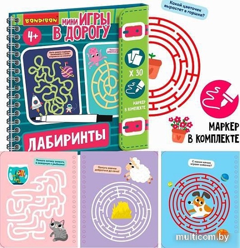 Головоломка Bondibon Лабиринты ВВ5571