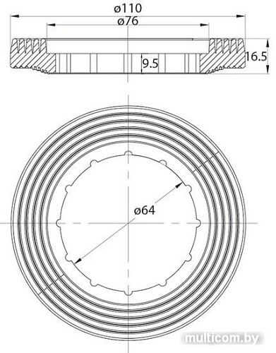 Комплект арматуры IDDIS F012400-0004