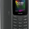 Кнопочный телефон Nokia 106 (2023) Dual SIM TA-1564 (угольный)