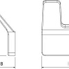 Крючок для ванны IDDIS Slide SLISC20i41