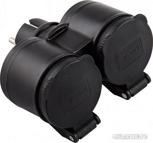 Разветвитель Electraline 55074 (черный)