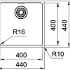 Кухонная мойка Franke Maris MRX 110-40 122.0543.995