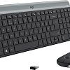 Клавиатура + мышь Logitech MK470 Slim Wireless Combo (графитовый, нет кириллицы)