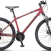 Велосипед Stels Navigator 590 MD 26 K010 р.18 2022 (бордовый/салатовый)