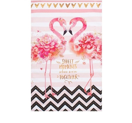 Полотенце Этель Flamingo 4017210 (розовый)