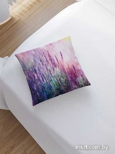Чехол на подушку JoyArty Горная лаванда sl_39846