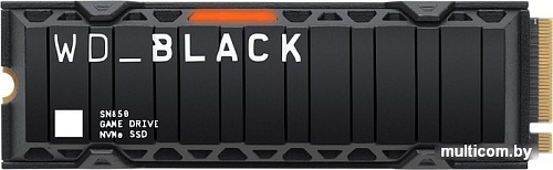 SSD WD Black SN850 NVMe Heatsink 2TB WDS200T1XHE