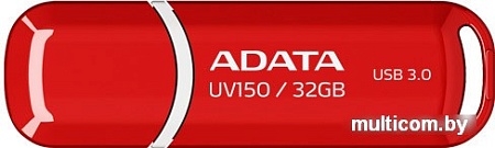 USB Flash A-Data DashDrive UV150 Red 32GB (AUV150-32G-RRD)