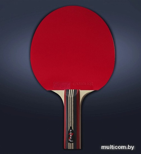 Ракетка для настольного тенниса Gambler Pure 7 Nine Ultra Tack GRC-8 (прямая)