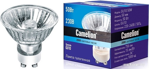 Галогенная лампа Camelion GU10 50W