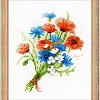 Набор для вышивания Риолис Букетик с васильками 1576