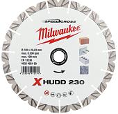 Отрезной диск алмазный Milwaukee Speedcross X-HUDD 230 мм 4932492150