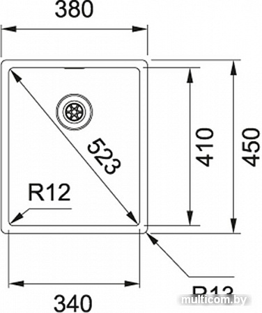 Кухонная мойка Franke Box BXX 210/110–34 127.0453.653