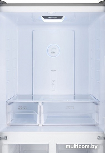 Четырёхдверный холодильник Weissgauff WCD 486 NFX