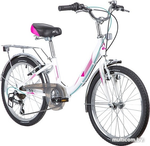 Детский велосипед Novatrack Ancona 20 2019 20AH6V.ANCONA.WT9 (белый)