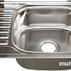 Кухонная мойка Mixline 533712 (правая, полированная, 0.8 мм)