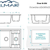 Кухонная мойка Elmar M-08M (бежевый Q2)