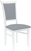 Стул Leset Монтана (белый 9003/патина серебро/жаккард Атина серебро Ж4.04)