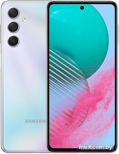 Смартфон Samsung Galaxy M54 5G 8GB/256GB Exynos (серебристый, без Samsung Pay)