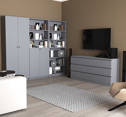 Стеллаж Mio Tesoro Varma Stand 80 (серый)