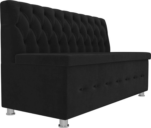 Диван Mebelico Вента (велюр, черный)