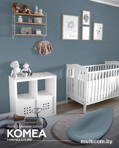 Краска Finntella Foxy Lapselli Matte Komea F-50-1-9-FL286 9 л (синий)