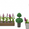 Мебель для кукольного домика Lundby Цветы в горшках 60905500