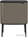 Brabantia Bo Touch Bin 36 л (платиновый)