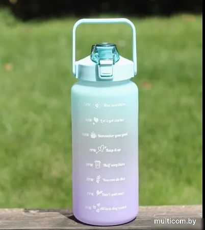 Бутылка для воды Sundays Summer (2л, зеленый)