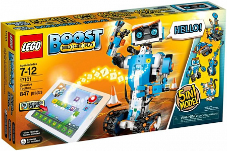 Конструктор LEGO BOOST 17101 Набор для конструирования и программирования