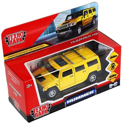 Технопарк Hummer H2 HUM2-12-YE (желтый)