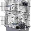 Клетка ЕСО Рикки 43112сер-черн