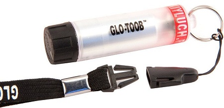 Фонарь Яркий луч GLO-TOOB (красный) [4606400105107]