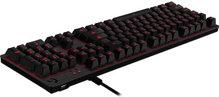 Клавиатура Logitech G413 920-008312 (черный, нет кириллицы)