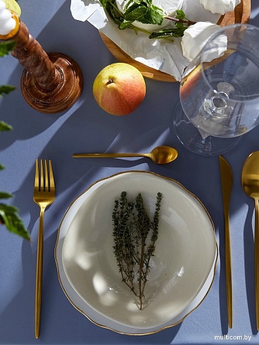 Скатерть Этель Agate 10782115 (серо-голубой)