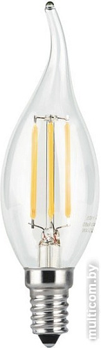 Светодиодная лампа Gauss LED Filament Candle tailed E14 7 Вт 4100 К 104801207