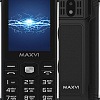 Кнопочный телефон Maxvi P101 (черный)