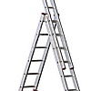 Лестница-стремянка Алюмет трехсекционная универсальная 5312 3x12