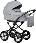 Универсальная коляска Indigo Barbara ECO Classic (2 в 1, be 04/светло-серая кожа)