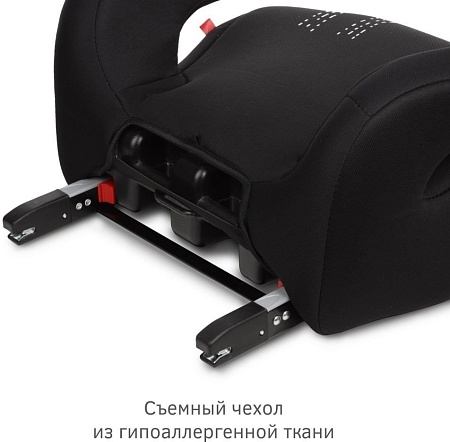 Детское сиденье Siger Fix Lux KRES4002 (черный шкода)