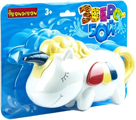 Пистолет игрушечный Bondibon Зверобой единорог ВВ5151