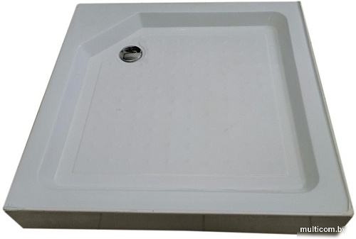 Душевой поддон Pelican T80SQ 80x80x14 (с сифоном)