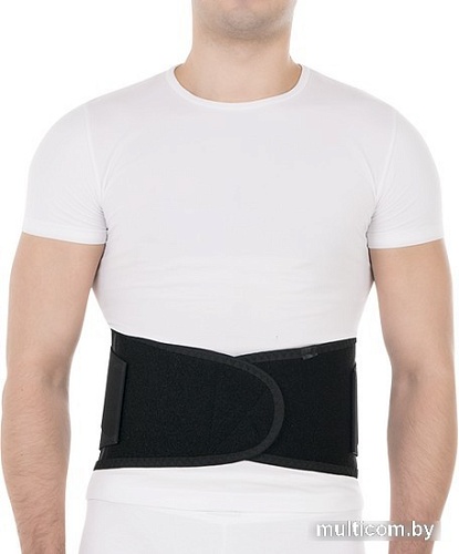 Корсет ортопедический пояснично-крестцовый Trives Т-1555 (XXL, черный)