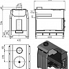 Свободностоящая печь-камин Везувий Комфорт 200 (ДТ-3)