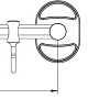 Крючок для ванны Ledeme L1915-2