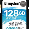 Карта памяти Kingston Canvas Go! SDG/128GB SDXC 128GB