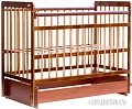 Детская кроватка Bambini Euro Style М 01.10.05 (светлый орех)