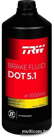 Тормозная жидкость TRW Brake Fluid DOT5.1 1л PFB501SE