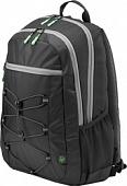 Рюкзак HP Active (черный/зеленый)