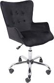 Офисное кресло AksHome Bella (Black/Seven 035/велюр/черный)